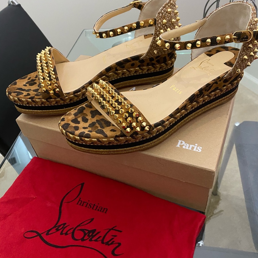CHRISTIAN LOUBOUTIN Madmonica 60 studded sandals